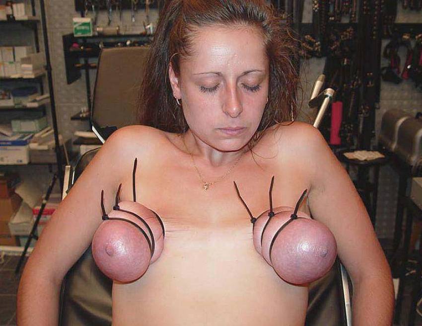 850px x 656px - Free tits and nipple torture. BDSM content - 5 pics.